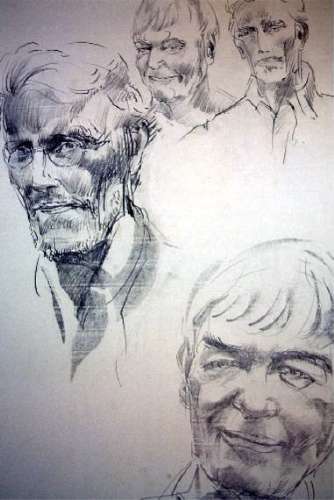 Portraitzeichnungen Bleistift 2004 2