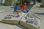 Ruehme Landwehr Steinrelief f Ausarbeitung mit Meister Artur Nazaran aus Nottuln b