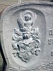 Wappengrabstein Marmor Magnus Kleine Tebbe d