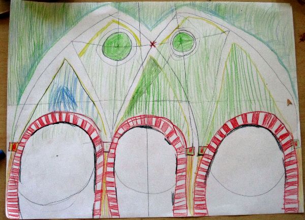 Kunstprojekt Architekturstile 11