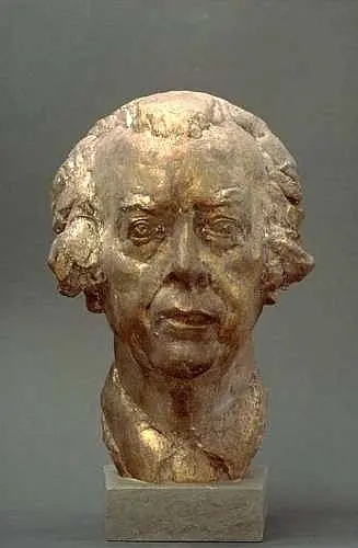 Ehrenbuerger Friedrich Kohl, Bronze, 1999, Magnus Kleine-Tebbe