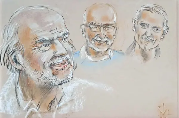 Portraits a in der Jakob-Kemenate Magnus Kleine-Tebbe