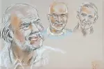 Portraits a in der Jakob-Kemenate Magnus Kleine-Tebbe