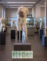 Antiken, Studienzeichnungen, Kassel Wilhelmshöhe